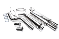 Opel Astra F CC, Kadett E CC, Kadett E Cabriolet Astra F CC, Typ T92, / Kadett E CC, Typ Kadett E-CC, / Kadett E Cabriolet, Typ Kadett E-Cabriolet 1984-1998 Rostfritt Sportavgassystem Catback TA Technix